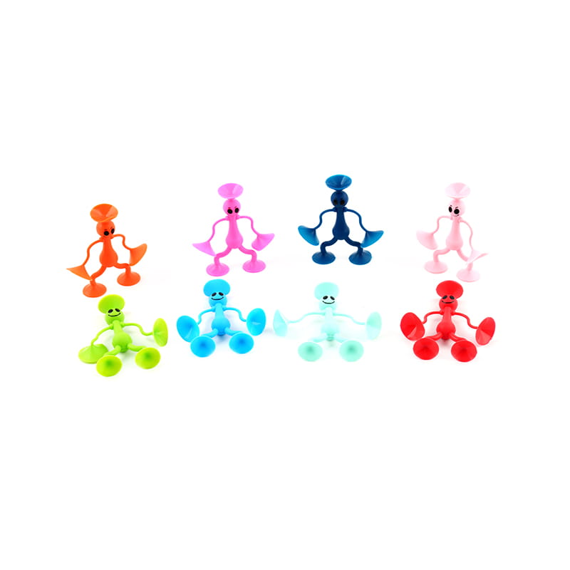 Plastic Decompression Sucker Man speelgoed