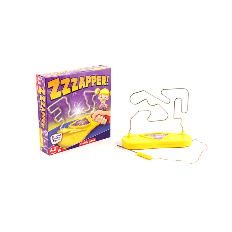 Plastic Pas op voor speelgoed voor elektrocutiespel