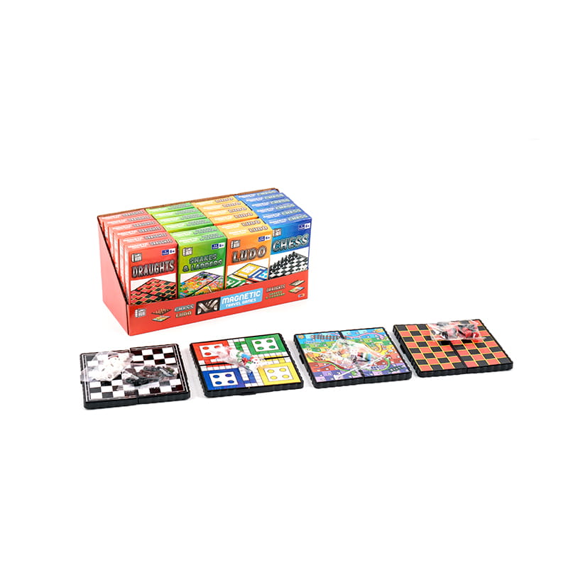 Vluchtschaken, slangen en ladders, schaken, Checkers Toy Set