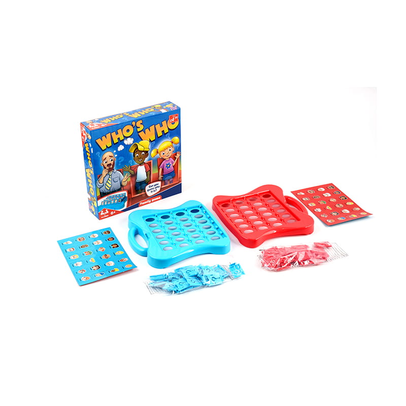 Plastic gok wie spelset set